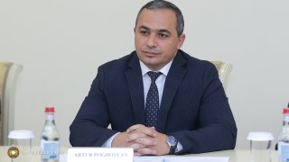 The Chairman of the Investigative Committee Artur Poghosyan Received the Ambassador of Italy